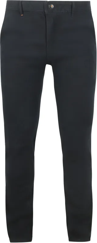 BOSS Chino Slim Navy Blue Dark Blue maat W 31