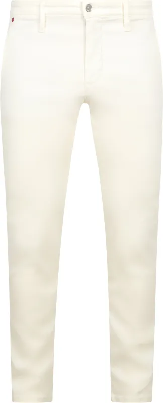 Mac Driver Pants Chino Off-White White maat W 31