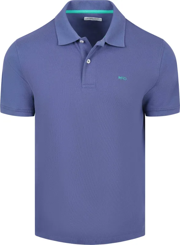 McGregor Piqué Polo Shirt Indigo Blue maat L