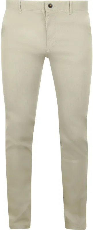 BOSS Chino Slim Greige Grey Beige maat W 31