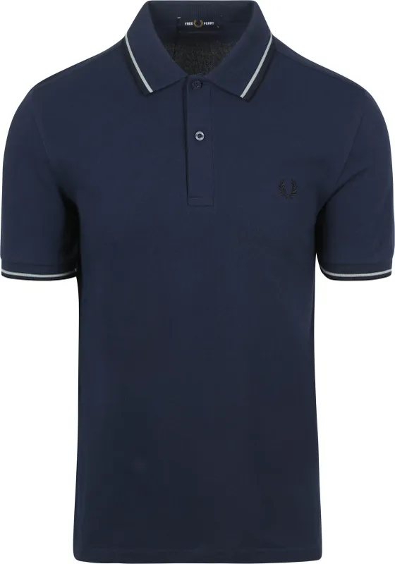 Fred Perry M3600 Polo Shirt Dark Y21 Blue Dark Blue maat L