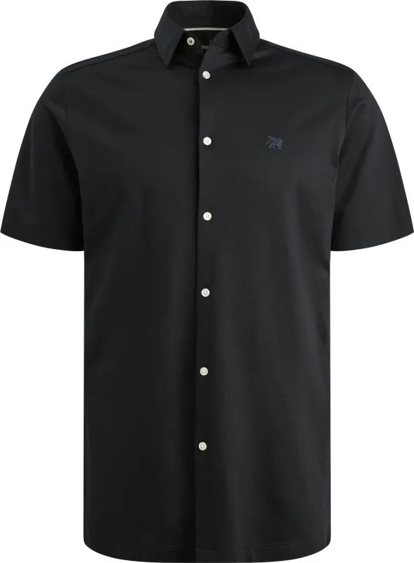 Vanguard Short Sleeve Shirt Jersey Navy Blue Dark Blue maat L