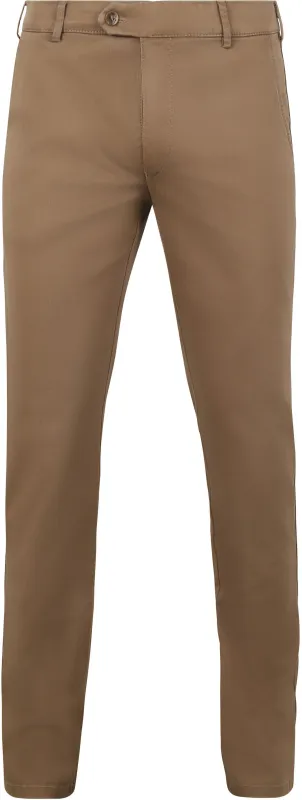 Meyer Pants Roma Chino Light Brown maat 102