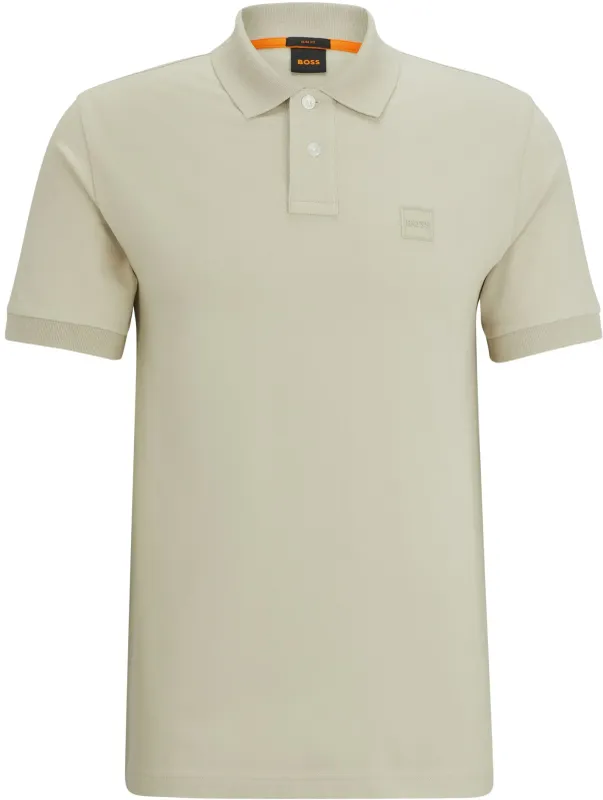 BOSS Passenger Polo Shirt Beige maat L