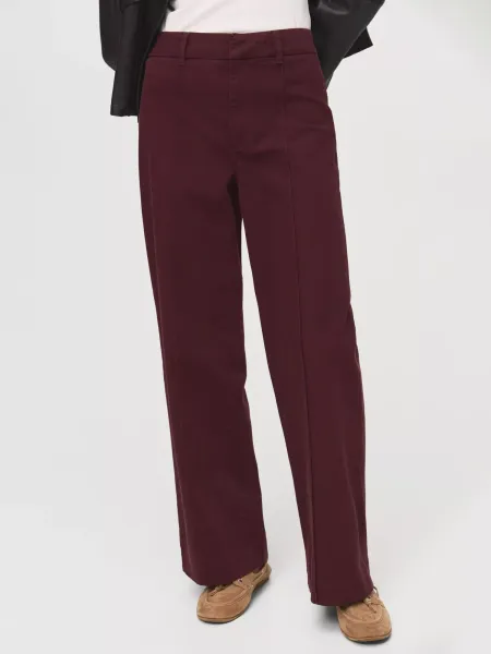 Mango Paloma Cotton Blend Straight Leg Jeans
