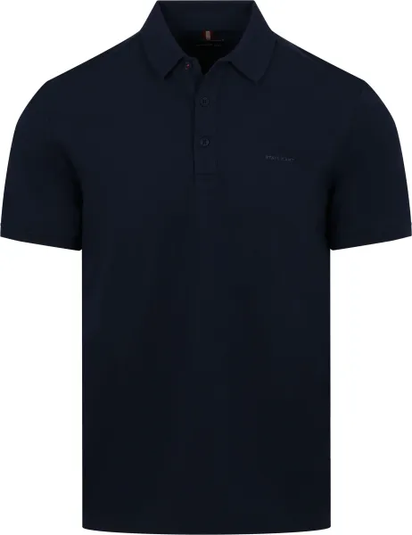 State of Art Poloshirt Piqué Navy Blue Dark Blue maat 3XL