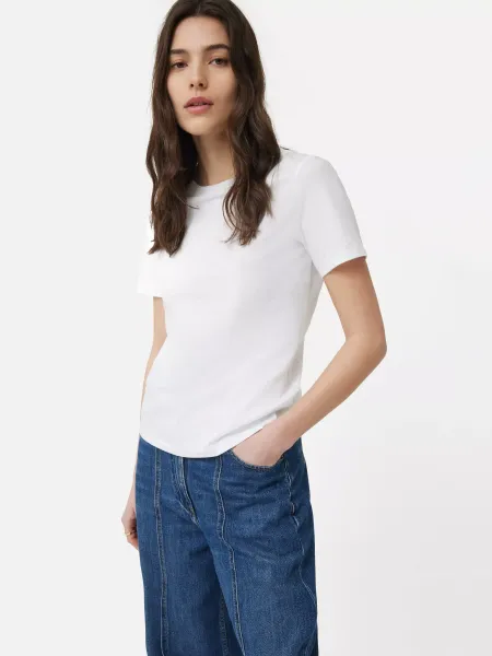 Jigsaw Supima Cotton Crew Neck T-Shirt