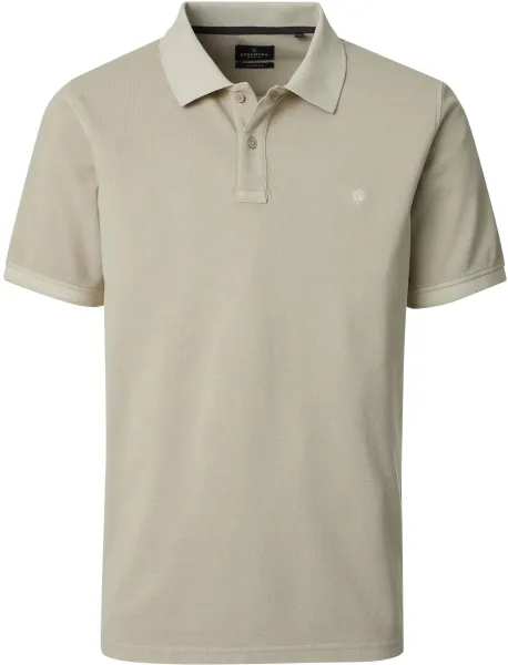 CASAMODA Polo Shirt Piqué Beige maat 3XL