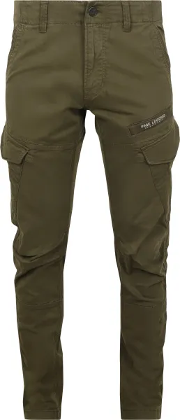 PME Legend Nordrop Cargo Trousers Olive Green Dark Green maat W 31