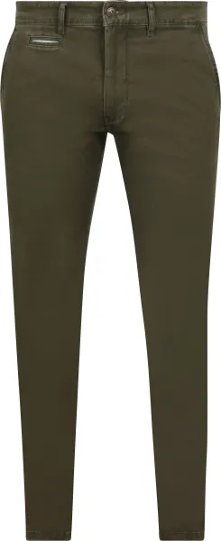Steppin' Out Chino Northport Dark Olive Green Dark Green maat W 32