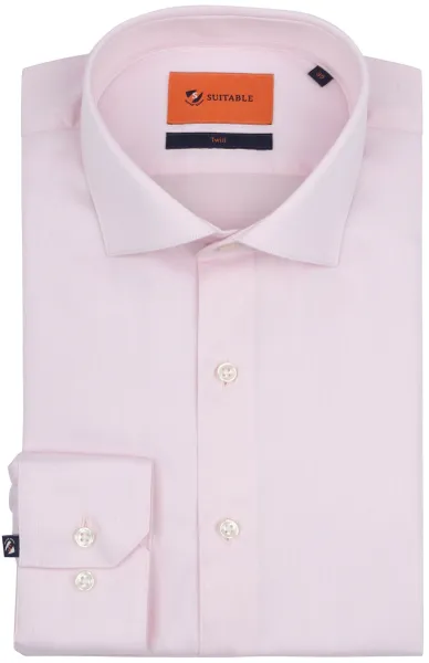 Suitable Shirt Twill Pink size 38