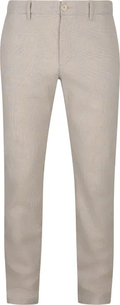 Alberto Lou Chino Glencheck Beige maat W 33