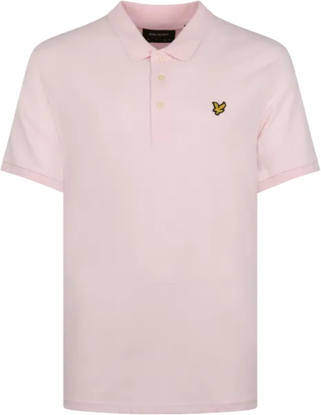 Lyle and Scott Polo Roze Pink maat L