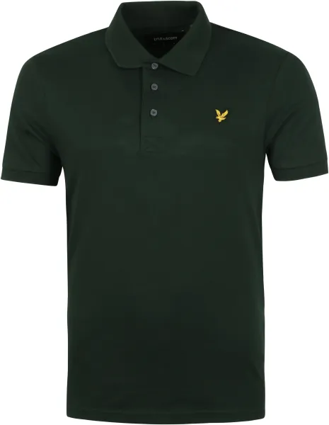 Lyle and Scott Polo Dark Green Dark Green maat L