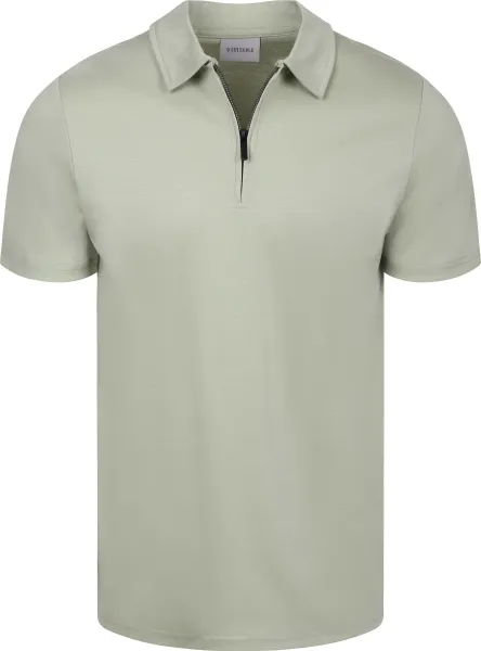 Suitable Polo Shirt Silky Light Green maat L