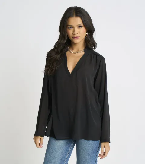 Chiffon Oversized Blouse