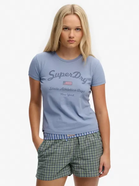Superdry Athletic Essentials Fitted Graphic T-Shirt