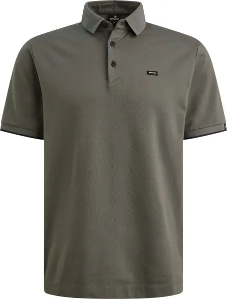 Vanguard Piqué Polo Shirt Pewter Dark Green Green maat 3XL