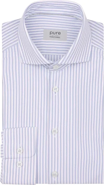 Pure Shirt Stripe Light blue Blue size 39