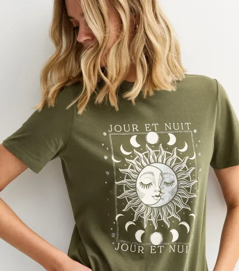 Green Mystic Print T-Shirt
