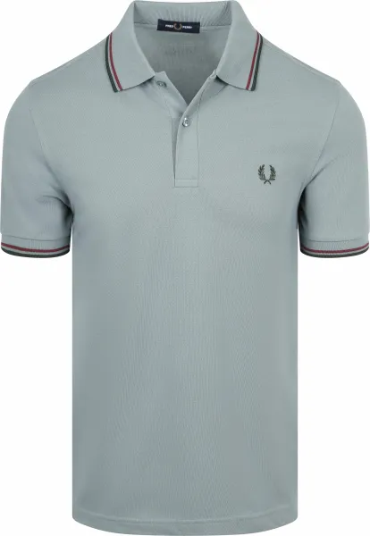 Fred Perry Polo Twin Tipped M3600 98A Blue maat L