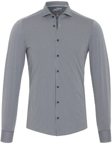 Pure Functional Shirt Stripes Black size 38