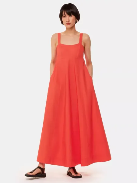 Whistles Anna A-Line Midi Dress