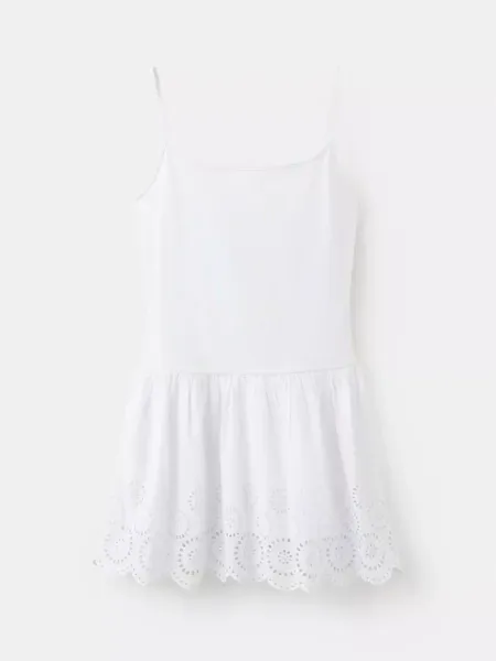 Mango Fit and Flare Cotton Mini Dress