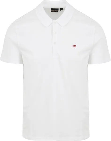 Napapijri Ealis Polo Shirt White maat L