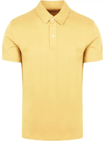 King Essentials The James Polo Shirt Yellow maat L