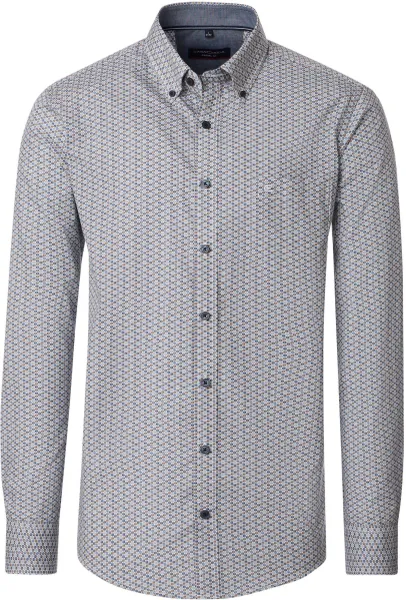 CASAMODA Casual Shirt Bowls Multicolour maat M