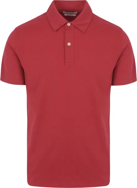 King Essentials The James Polo Shirt Red maat L