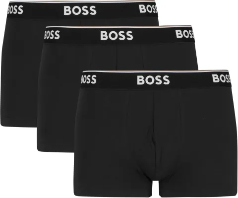 BOSS Short Boxer Shorts Power 3-Pack 001 Black maat L
