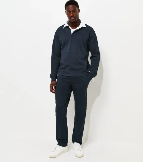 Navy Cotton Rich Slim Fit Chino Trousers