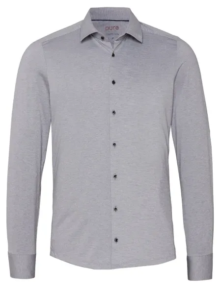 Pure Shirt Melange Grey size 38