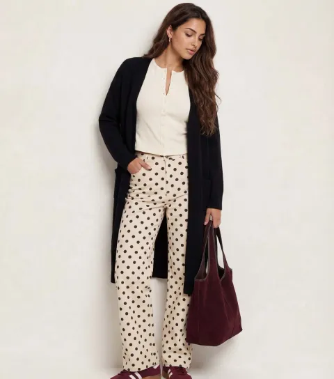 Black Longline Cardigan