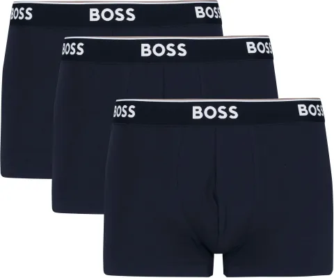 BOSS Short Boxer Shorts Power 3-Pack Dark 480 Blue Dark Blue maat L