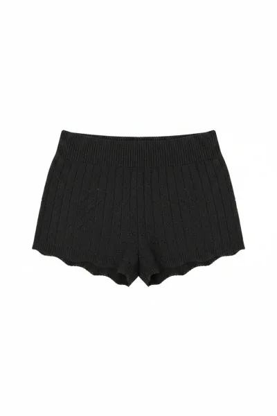Spiritual Gangster Hudson Pointelle Sweater Shorts