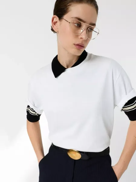 Gerard Darel Mayae Crew Neck T-Shirt