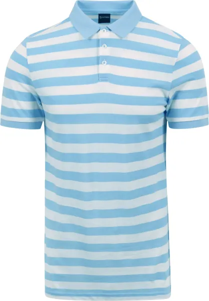 Suitable Balky Polo Shirt Light Light blue Blue maat L