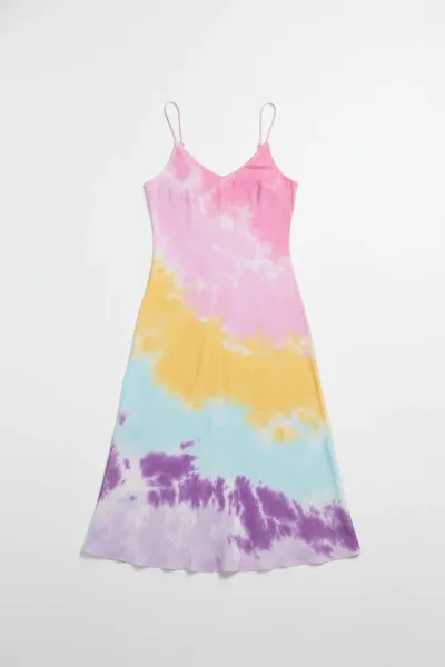 Spiritual Gangster Tie Dye Slip Maxi Dress