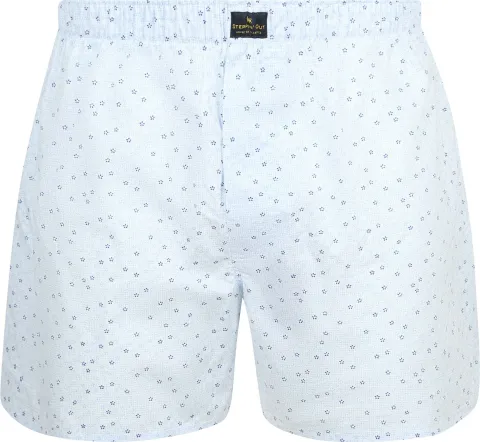 Steppin' Out Boxershort Flower Light blue Blue maat L
