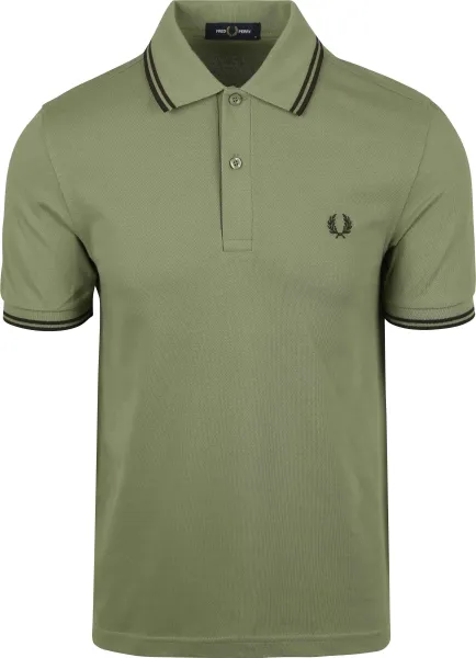 Fred Perry Polo M3600 Y64 Green maat L