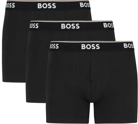 BOSS Boxer Shorts Power 3-Pack 001 Black maat L