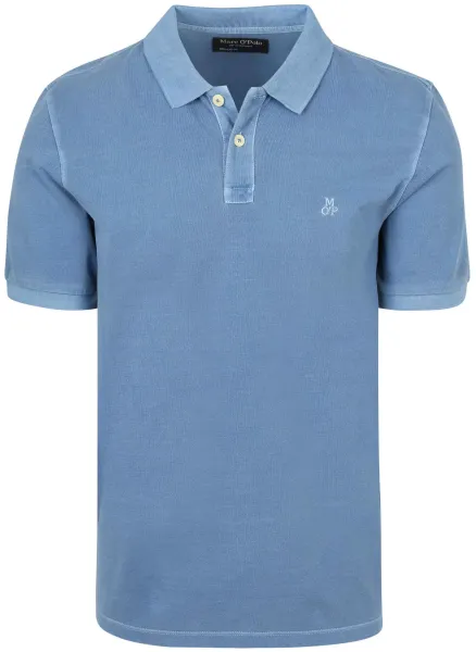 Marc O'Polo Polo Shirt Piqué Provincial Blue maat 3XL