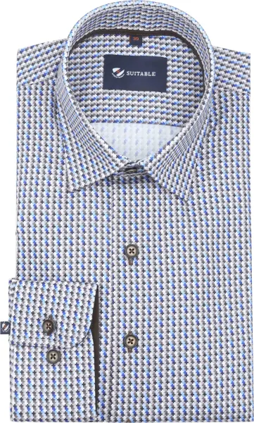 Suitable Shirt Minecraft Multicolour Blue size 38