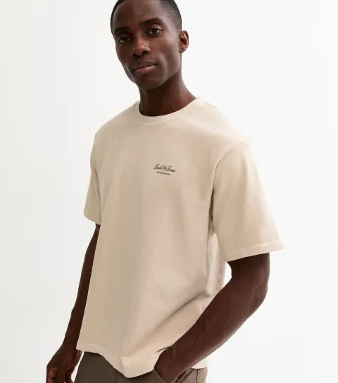 Off White Relaxed Washed Logo T-Shirt