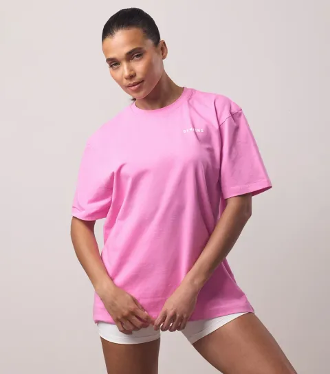 Pink Challenge Print T-Shirt