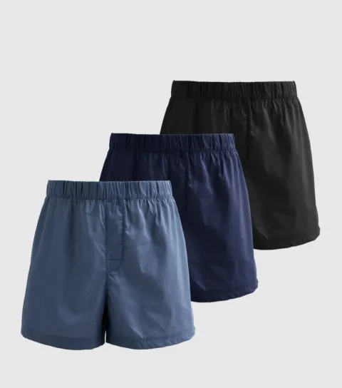 Pack of 3 Navy Boxers