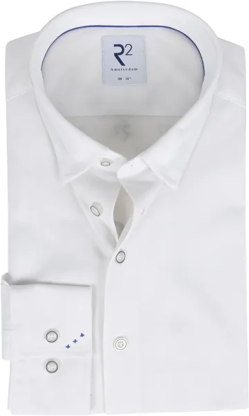 R2 Shirt Uni White size 37